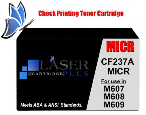 CF237A MICR, HP M607 M608 M609 M631 MICR Toner - Premium New CF237A-MICR-OEM