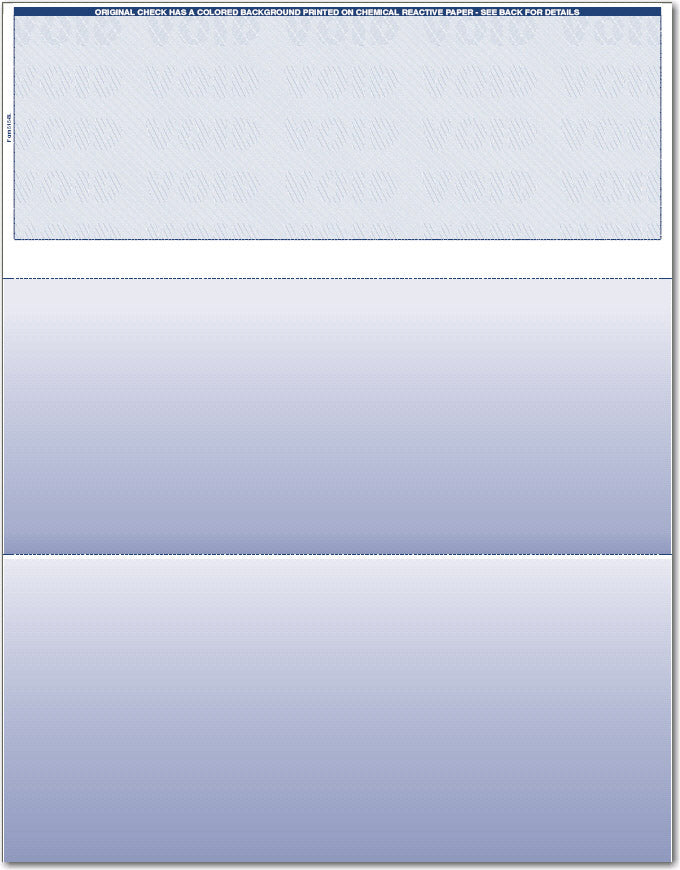 Top Blank Check Paper for Quickbooks, Quicken, VersaCheck CP515 1 Ream CP515-REAM-TOP-BLANK-CHECK-STOCK