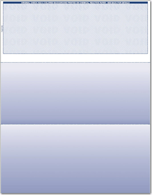 Top Blank Check Paper for Quickbooks, Quicken, VersaCheck CP515 1 Ream CP515-REAM-TOP-BLANK-CHECK-STOCK