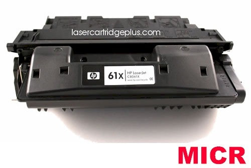 LCP C8061X MICR for HP 4100 MICR Toner - RC4100+RM C8061X-MICR