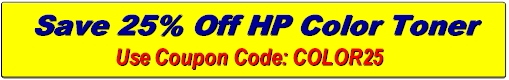 HP Color Toner Coupons