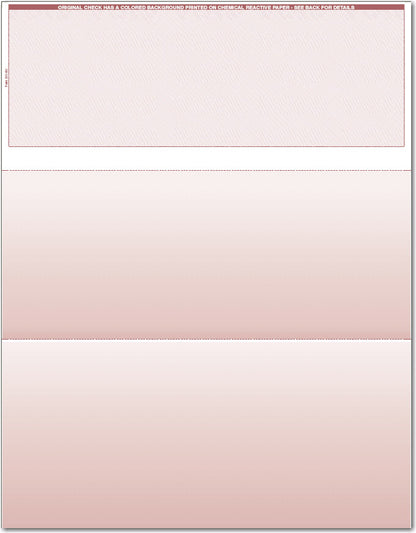 Top Blank Check Paper for Quickbooks, Quicken, VersaCheck CP515 1 Ream CP515-REAM-TOP-BLANK-CHECK-STOCK