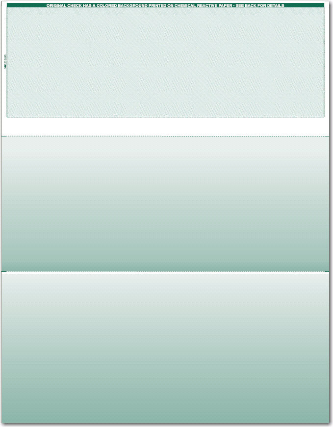 Top Blank Check Paper for Quickbooks, Quicken, VersaCheck CP515 1 Ream CP515-REAM-TOP-BLANK-CHECK-STOCK