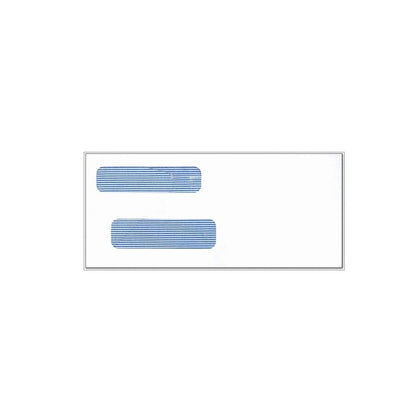 Two window envelopes for business checks with security tint, number 9 size - CP31-603