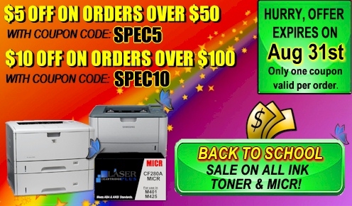 $10 off coupon on printer cartridges