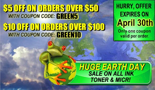 $10 off coupon on printer cartridges