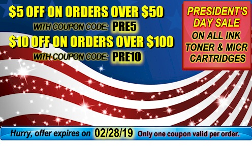 $10 off coupon on printer cartridges