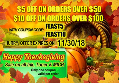 $10 off coupon on printer cartridges