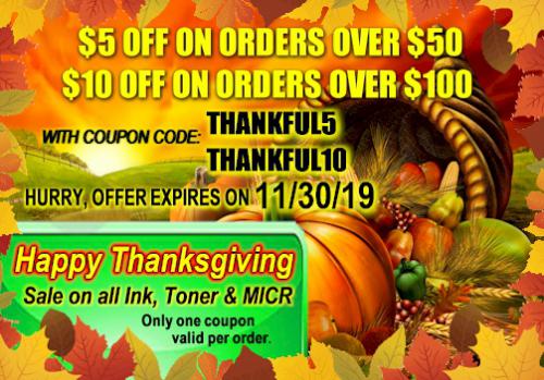 $10 off coupon on printer cartridges