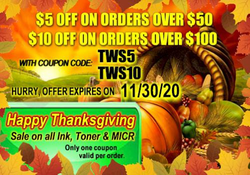 $10 off coupon on printer cartridges