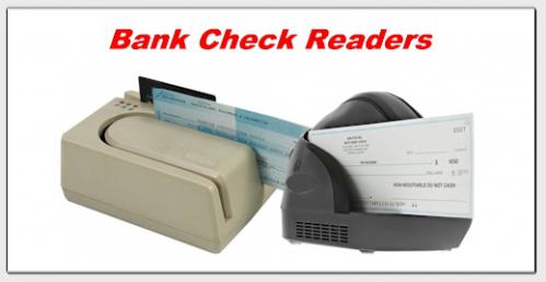 bank check magnetic readers