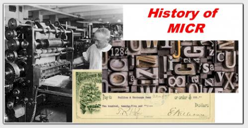 history of magnetic ink